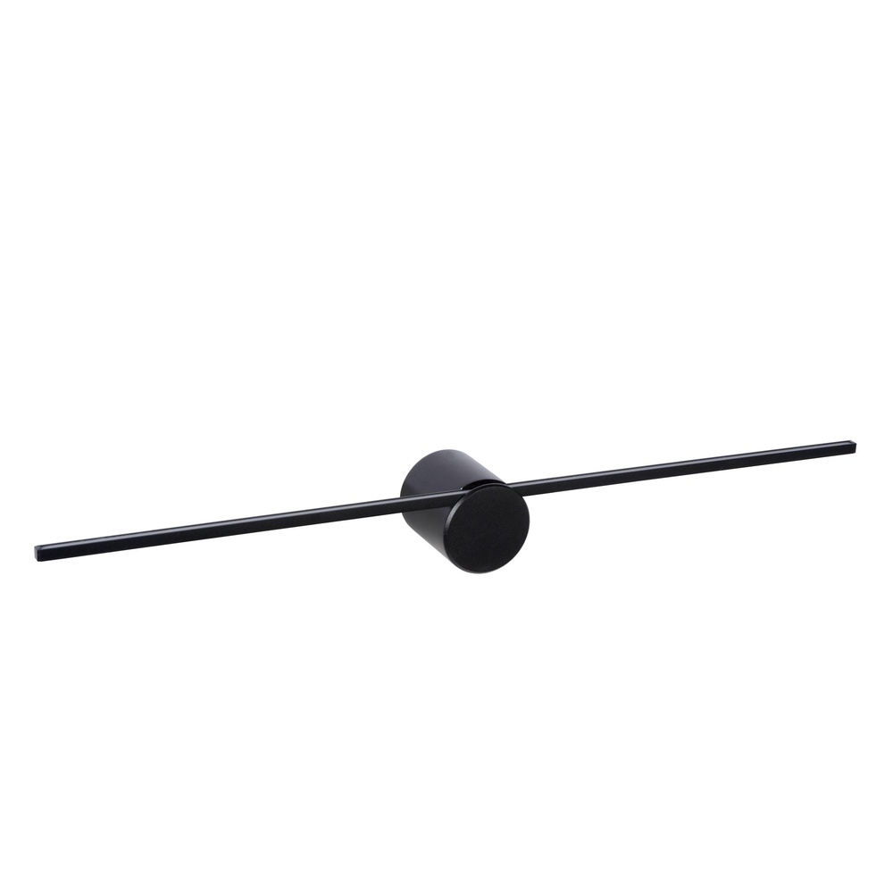 Lucide Strakke badkamer wandlampMizar IP44 60cm zwart - 12201/60/30